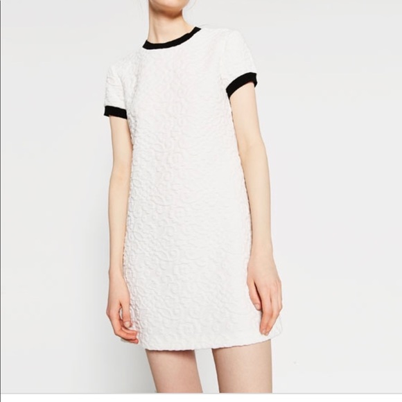 zara white dress
